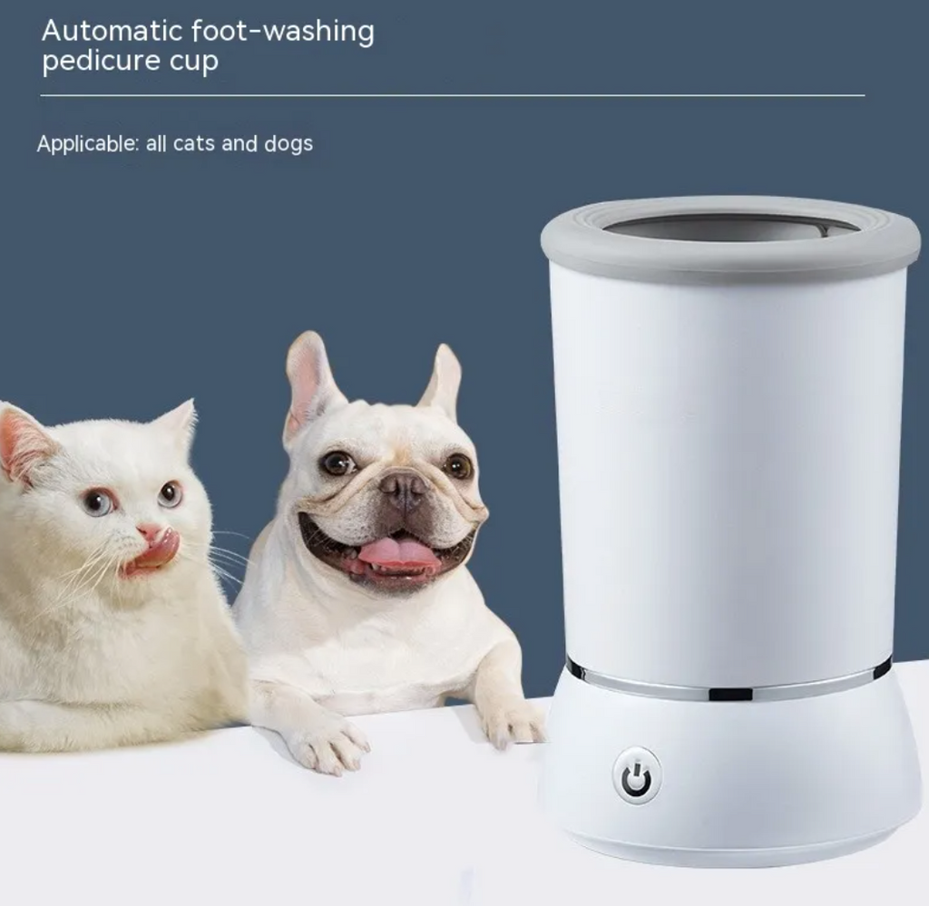 Electric paw cleaner