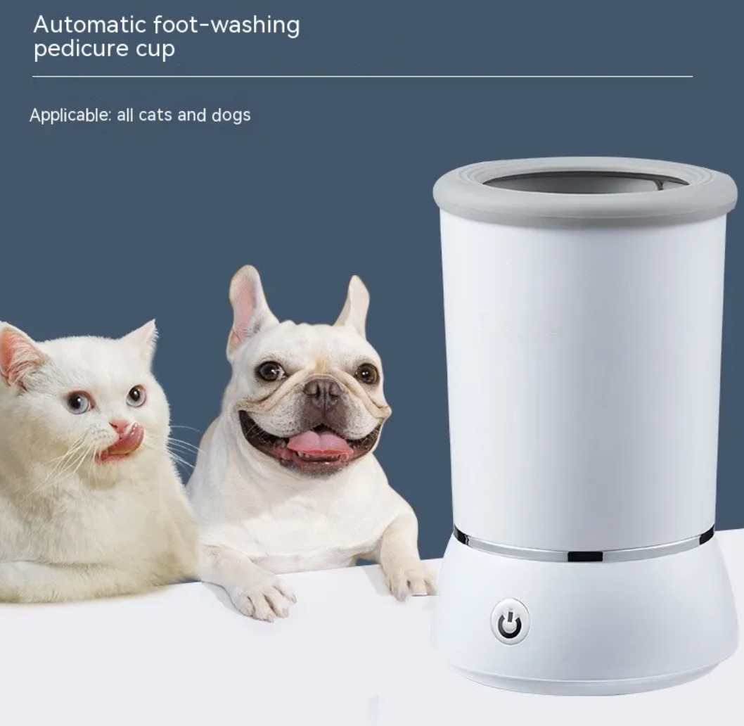 Electric paw cleaner