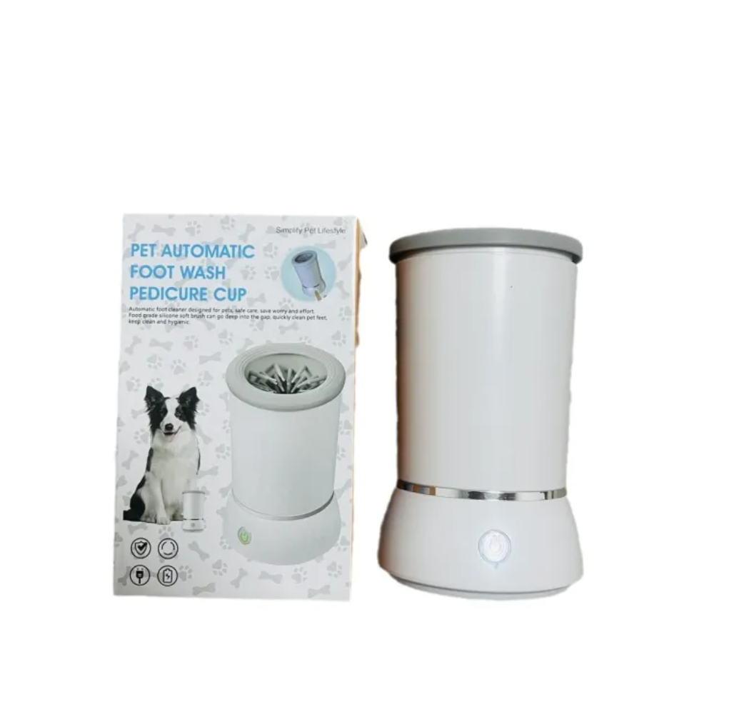 Electric paw cleaner