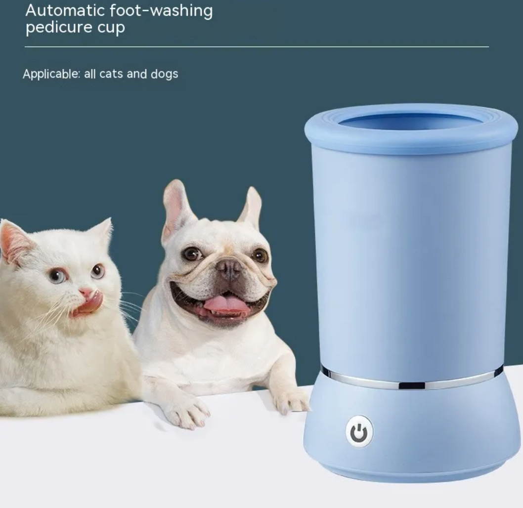 Electric paw cleaner